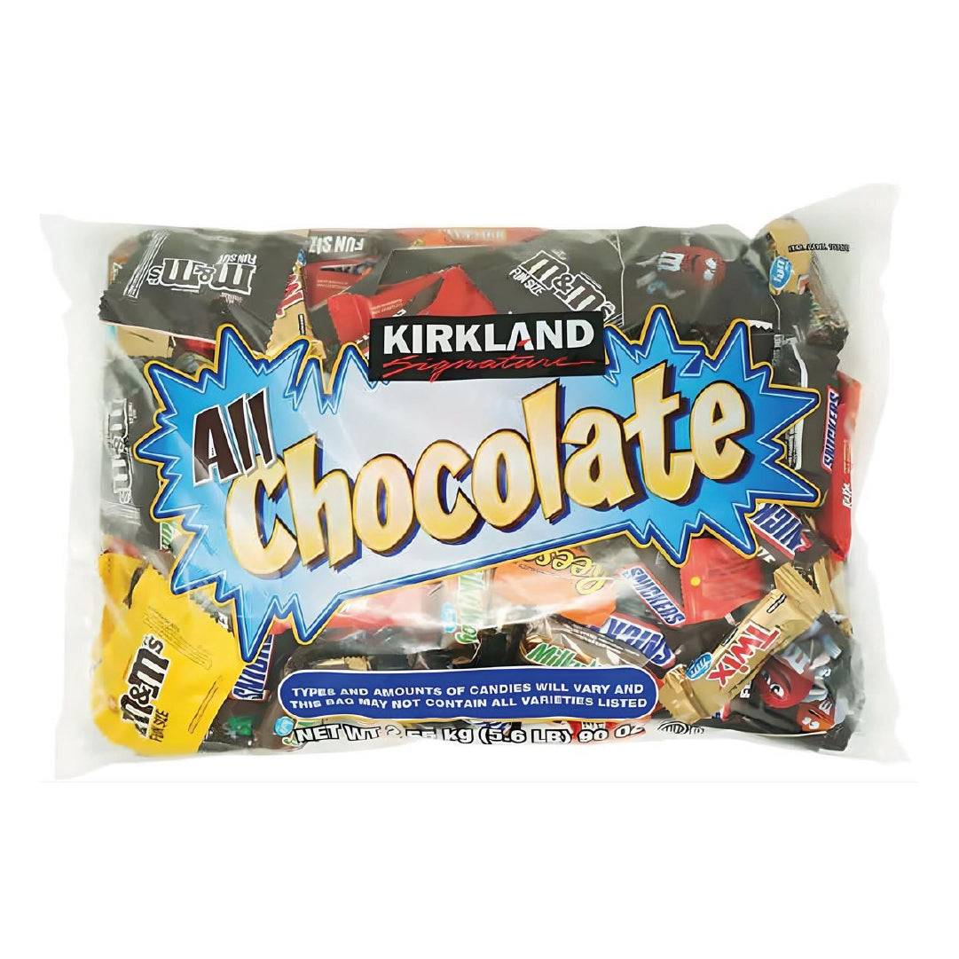 Chocolates Surtidos Bolsa 150 un Kirkland 2.55 kg