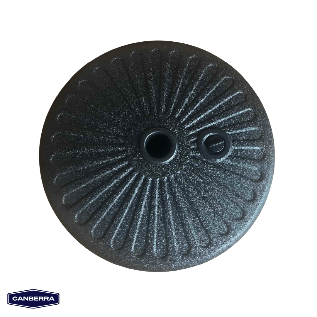 Base Plástica Rellenable Redonda para Quitasol Canberra 1 un