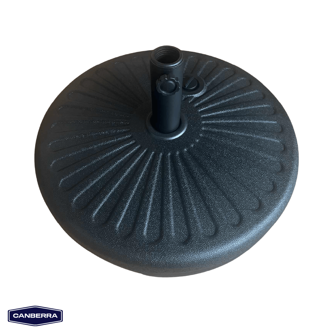 Base Plástica Rellenable Redonda para Quitasol Canberra 1 un