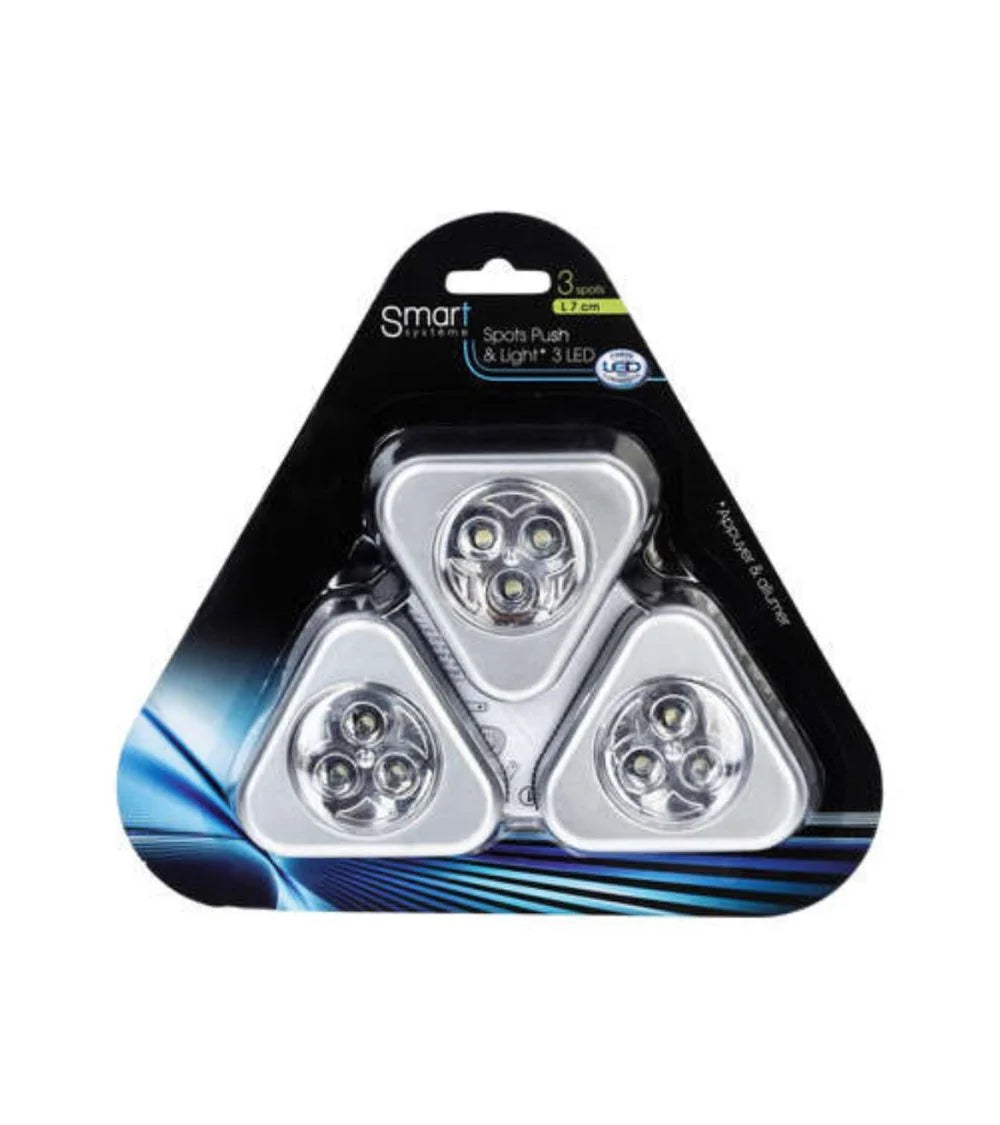 Pack de 3 Luces de Pared Smart Système 1 un