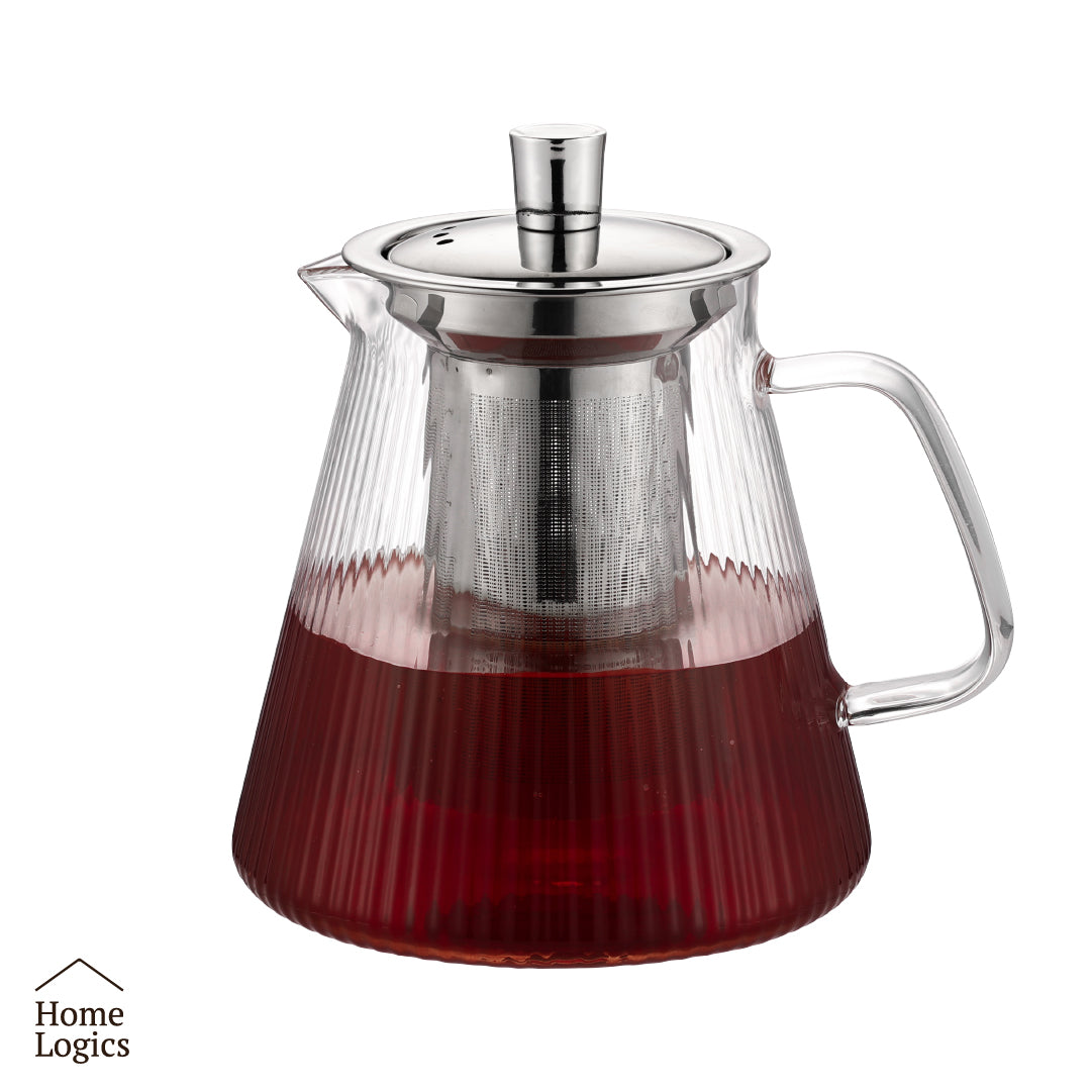 Tetera Vidrio 600 ml Home Logics 1 un