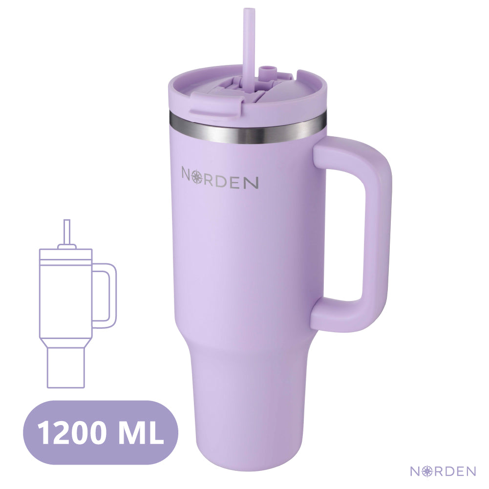 Botella Térmica Tumbler Leak-Proof Violet Mist 1200 ml Norden 1 un