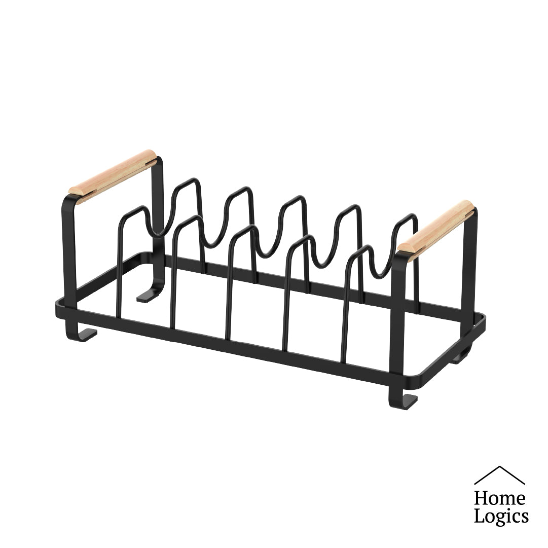 Portatapas con Mango de Madera Home Logics 1 un