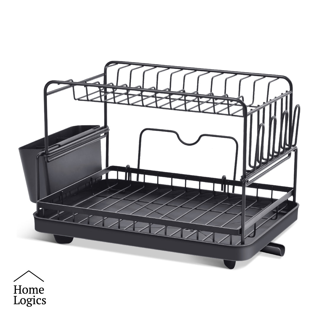 Secador Platos Minimalista 2 Niveles Home Logics