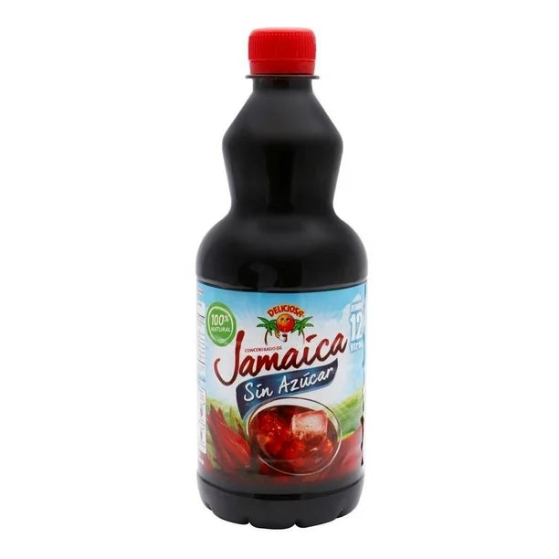 Jarabe Jamaica sin Azúcar Deliciosa 700 ml