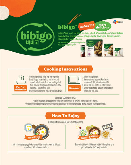 Arroz Frito con Verduras y Kimchi Bibigo 510 g