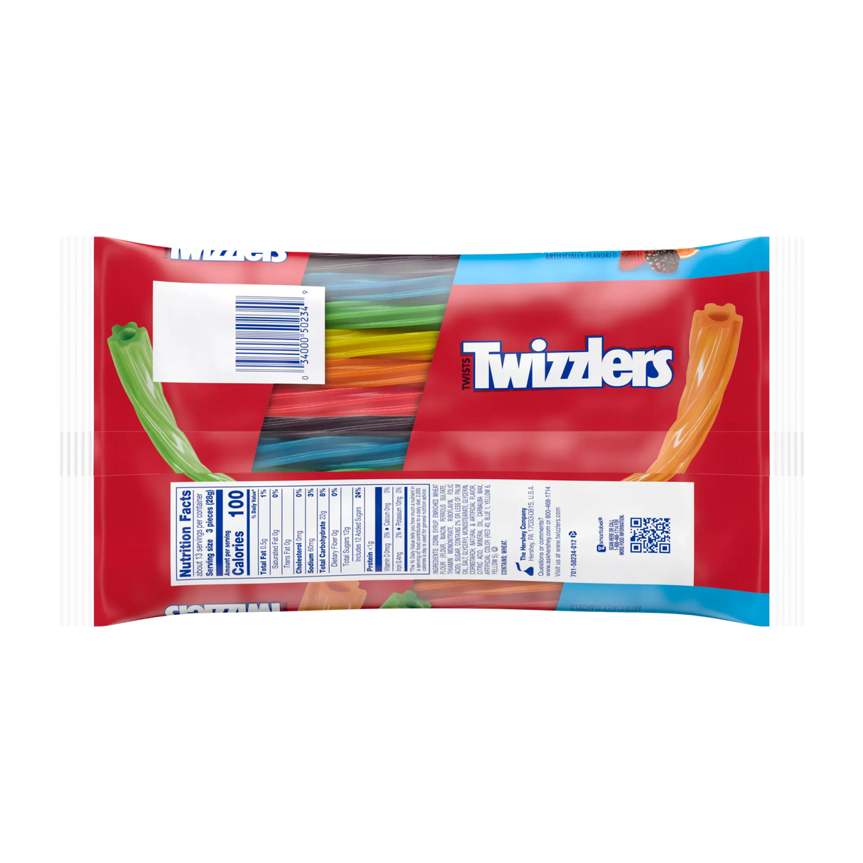 Masticables Twists Rainbow Twizzlers 351 g