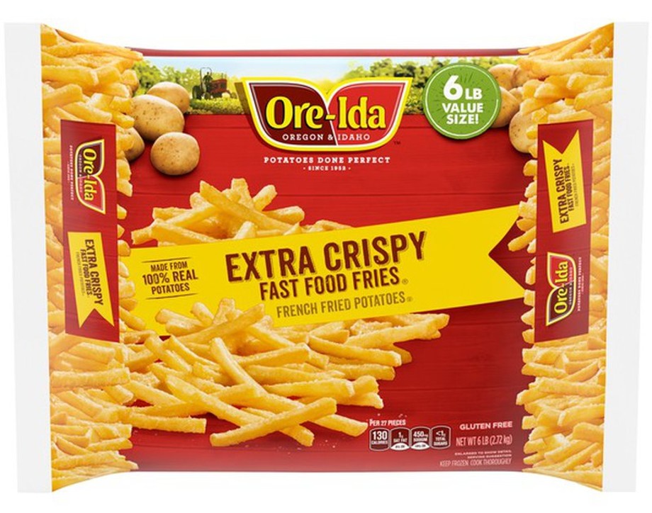 Papas Fritas Extra Crispy Congeladas Ore-Ida 2.72 kg
