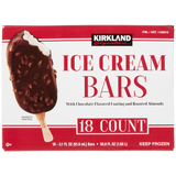 Helado Paleta Vainilla Chocolate Almendra Kirkland 18 x 92 ml