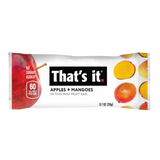 Barras de Fruta Mini Manzana-Mango That?s It 20 g