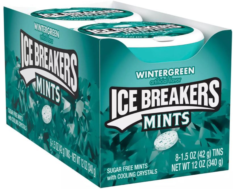 Mentitas sin Azúcar Caja Ice Breakers 8 un x 42 g