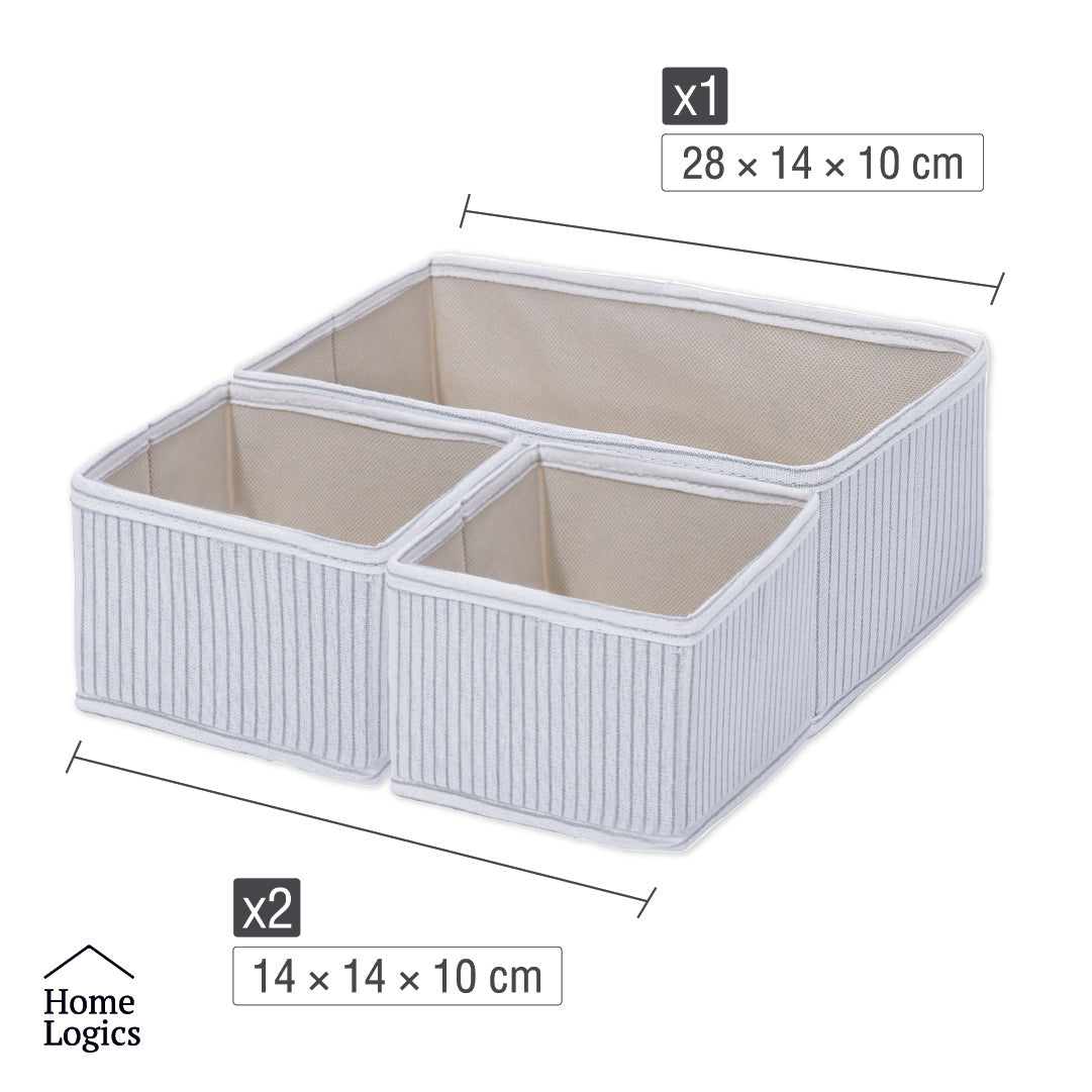 Set de 3 Organizadores de Cajón Home Logics 1 un