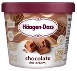 Helado Chocolate Häagen-Dazs 12 un x 106 ml