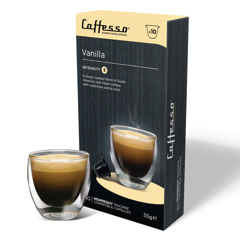 Cápsulas de Café Vainilla para Nespresso Caffesso 10 un