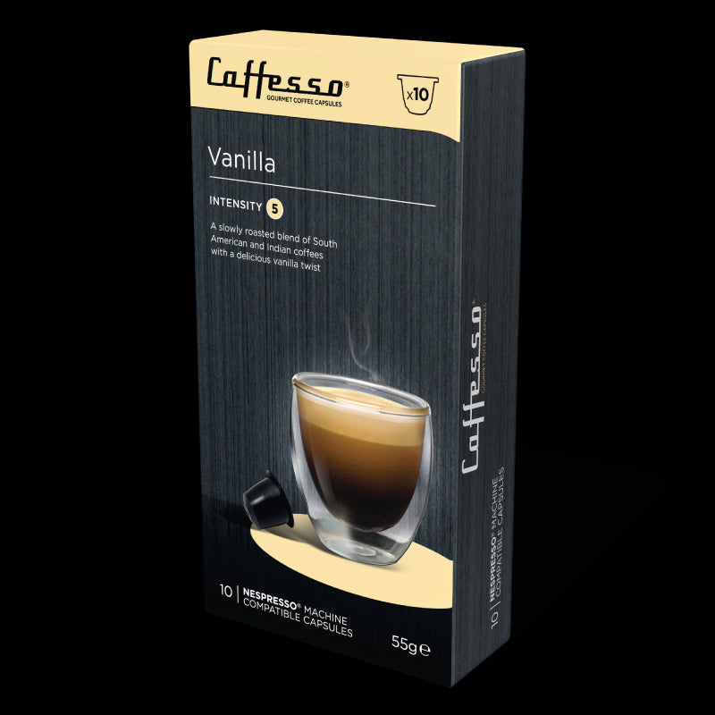 Cápsulas de Café Vainilla para Nespresso Caffesso 10 un