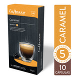 Cápsulas de Café Caramel para Nespresso Caffesso 10 un