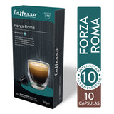 Cápsulas de Café Forza Roma para Nespresso Caffesso 10 un
