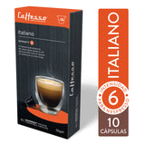 Cápsulas de Café Italiano para Nespresso Caffesso 10 un