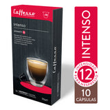 Cápsulas de Café Intenso para Nespresso Caffesso 10 un