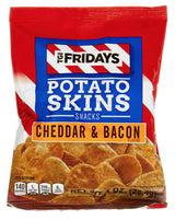 Snack de Cáscaras de Papa Queso y Tocino T.G.I. Friday's 28 g
