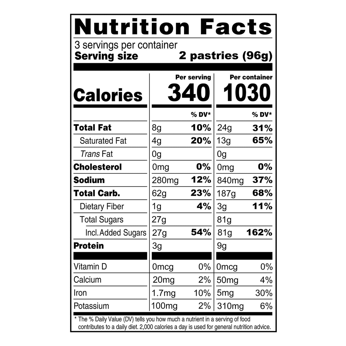 Pop-Ups Arándano Toast'Em 6 un x 48 g