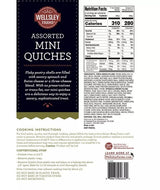 Quiches Mini Surtidos Wellsley Farms 1.02 kg
