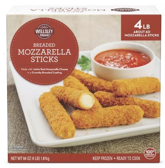 Palitos Mozzarella Wellsley Farms 1.81 kg