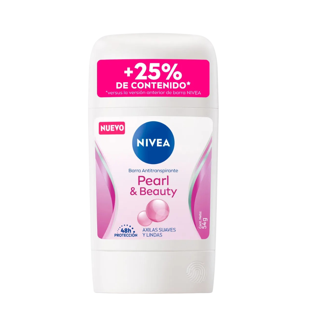 Desodorante Barra Pearl & Beauty Nivea 54 g