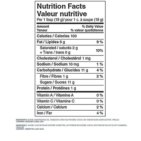Crema Avellanas con Cocoa Alemana Nutella 3 kg