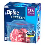 Bolsas Herméticas Gallon Freezer 27 x 27 cm Ziploc 4 x 34 un
