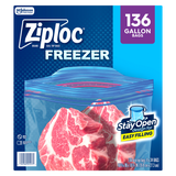Bolsas Herméticas Gallon Freezer 27 x 27 cm Ziploc 4 x 34 un