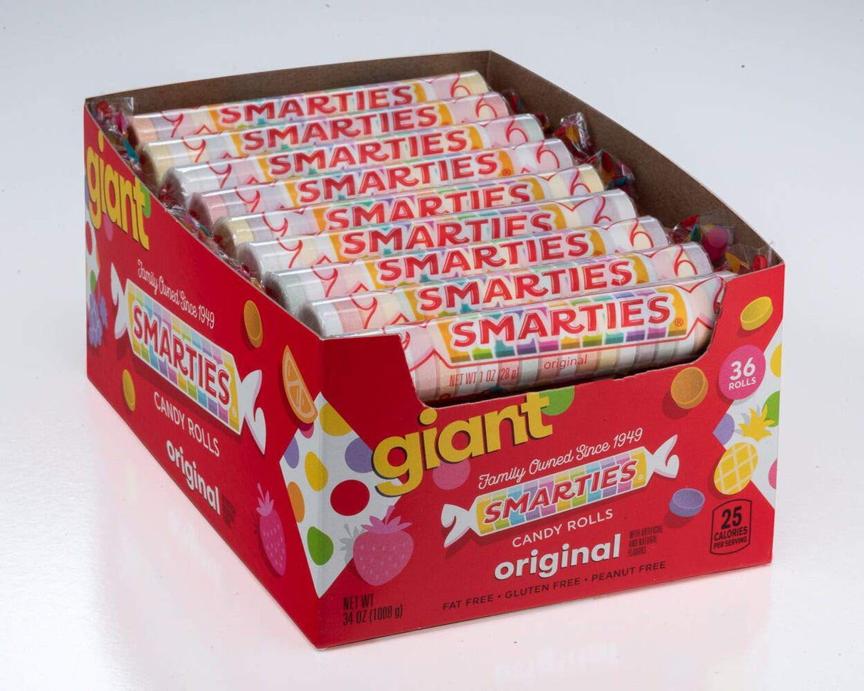Caramelos Giant Smarties 36 un x 28 g