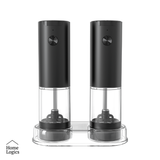 Set de 2 Molinillos Eléctricos de Sal y Pimienta a Batería Home Logics 1 un
