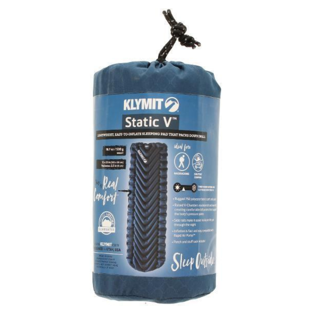 Colchón Aislante 183 X 58 Cm Static V Navy Klymit 1 un