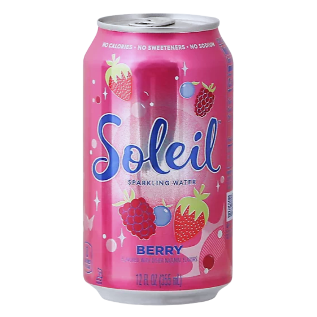 Agua Saborizada con Gas Berry Soleil 355 ml