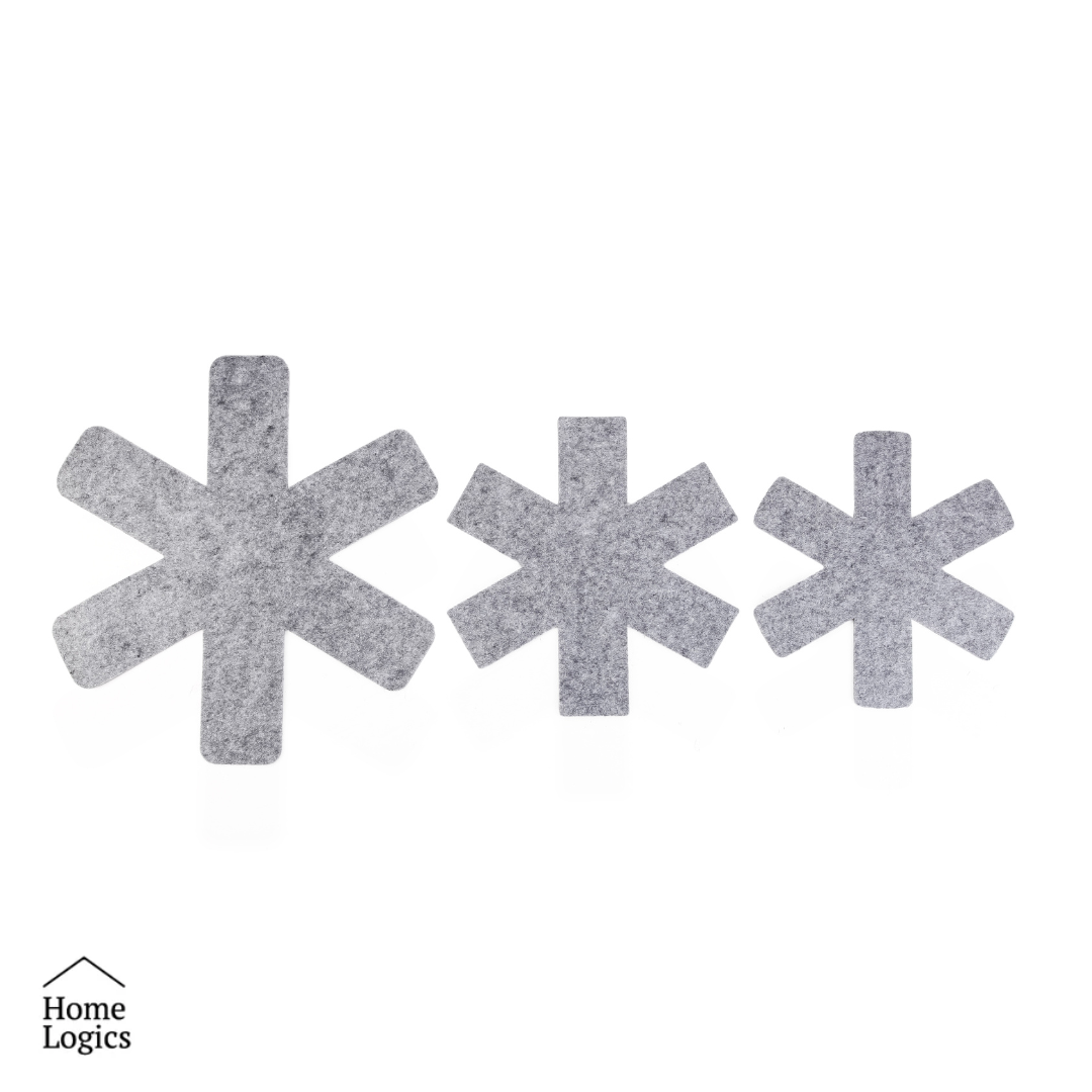 Set 3 Protectores Ollas Sartenes Home Logics 1 un