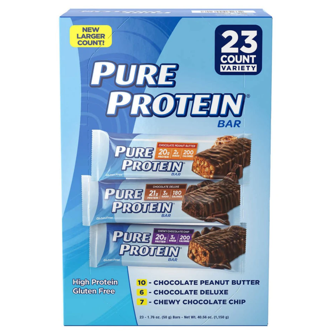 Barritas de Proteína Variedades Pure Protein 23 un x 50 g