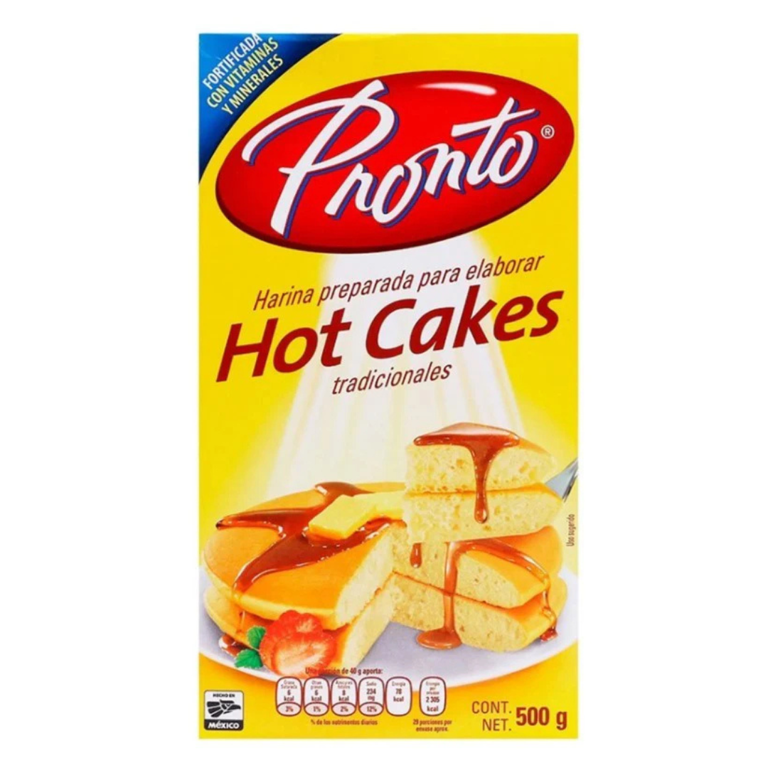 Mezcla para Hot Cakes Tradicionales Pronto 500 g