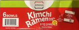 Sopa Ramen Kimchi Instantánea Jongga 6 x 140 g