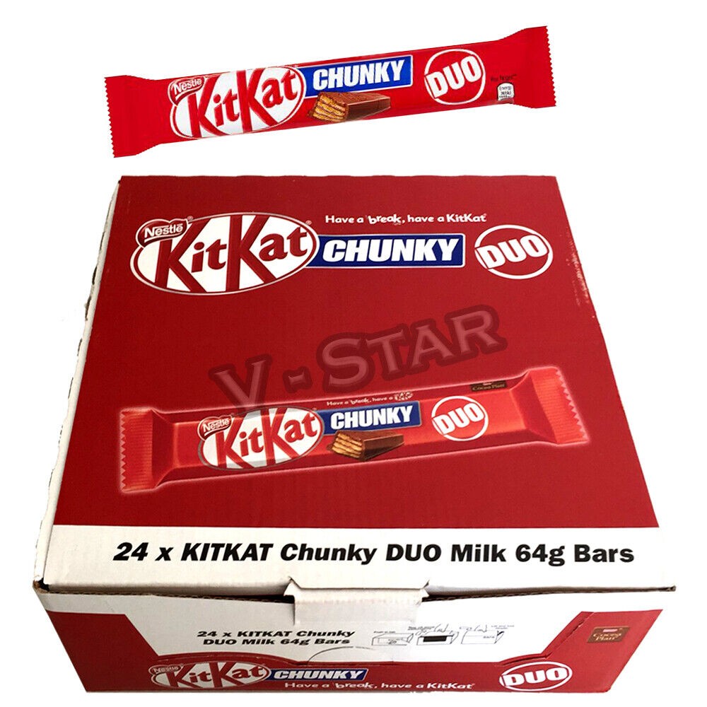 Chocolates Chunky Duo Kit Kat 24 un x 64 g