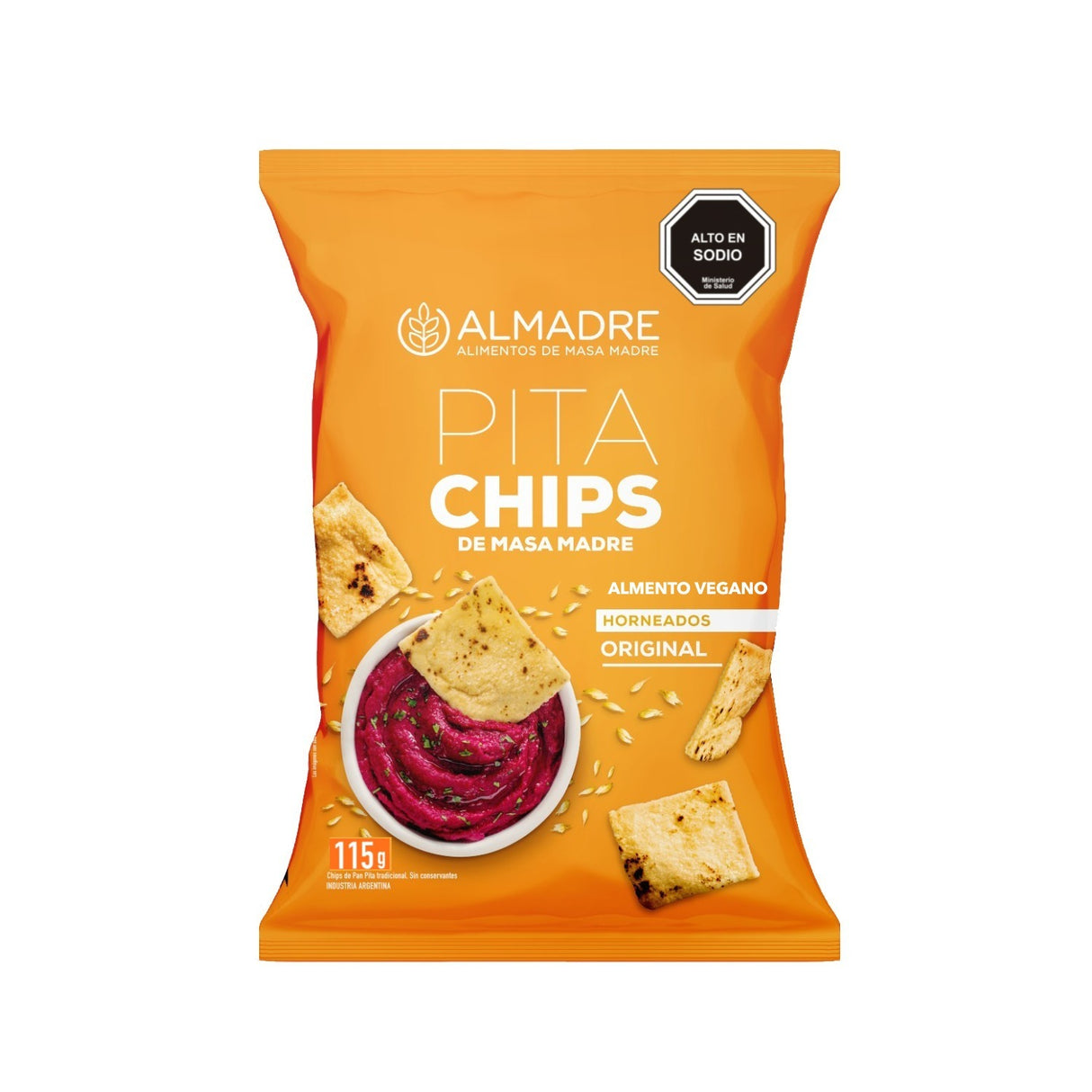Pita Chips Original Almadre 115 g