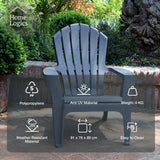 Silla Adirondack Gray Sunseeker 1 un