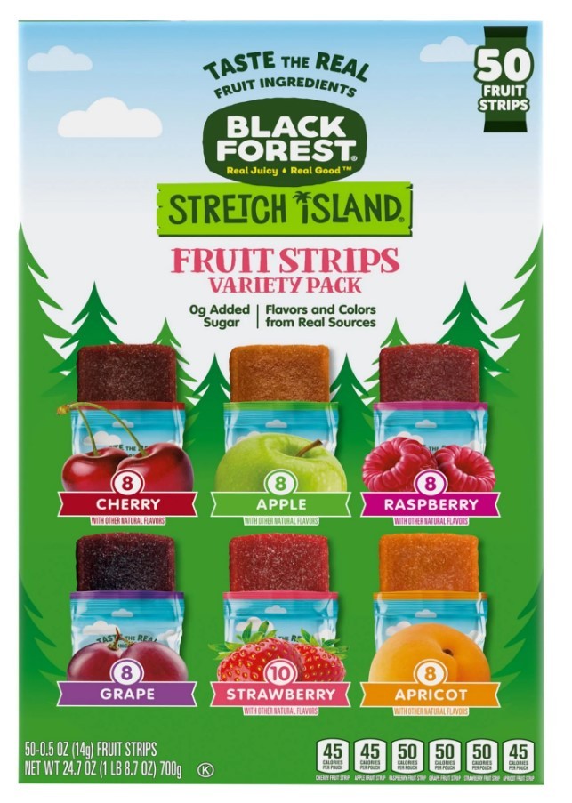 Gomitas Stretch Island Black Forest 50 un x 14.1 g