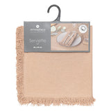 Set 2 Servilletas Maha Beige 40 x 40 Atmosphera 1 un