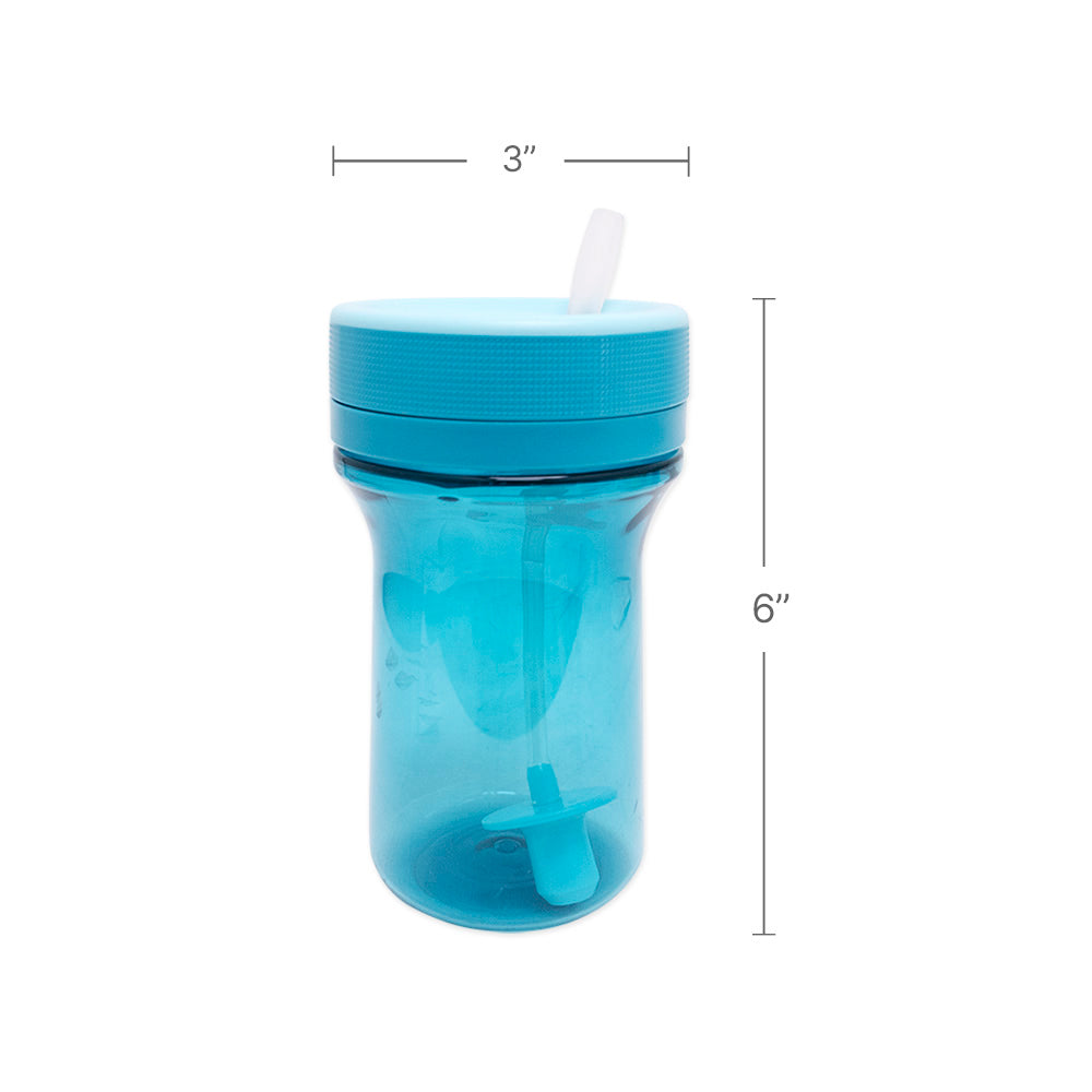 Vaso Niños Bombilla Weighted Straw 300 ml NUK 1 un