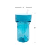 Vaso Niños Bombilla Weighted Straw 300 ml NUK 1 un