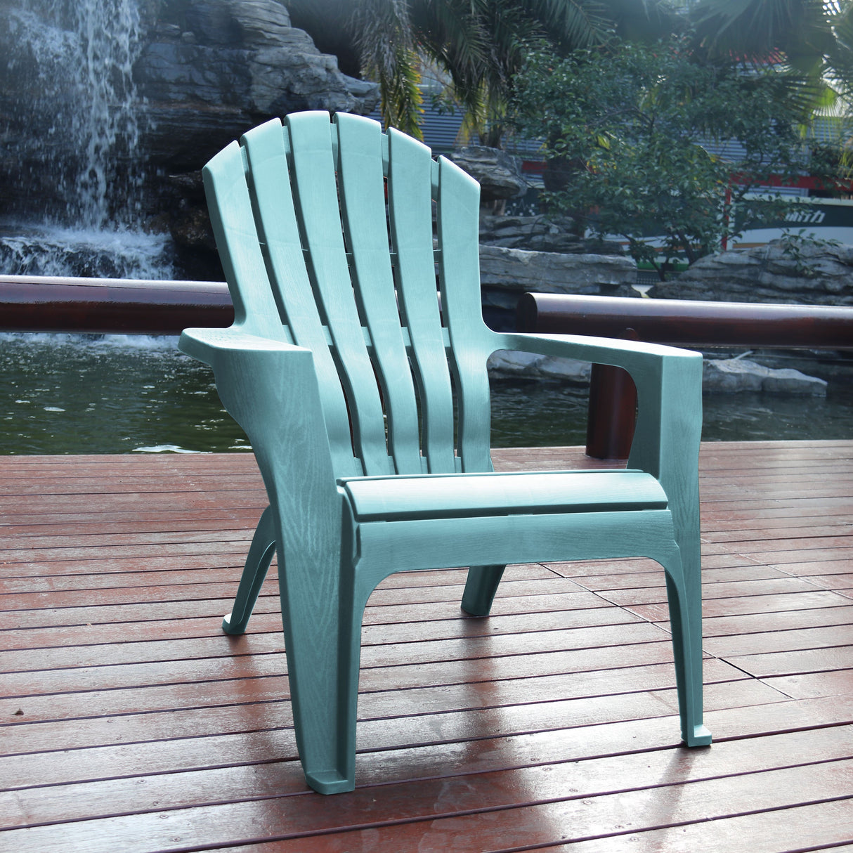 Silla Adirondack Plástica Teal Sunseeker 1 un