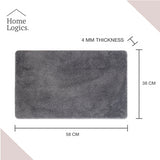 Alfombra Baño Fur Surface Gris 4mm Home Logics 1 un