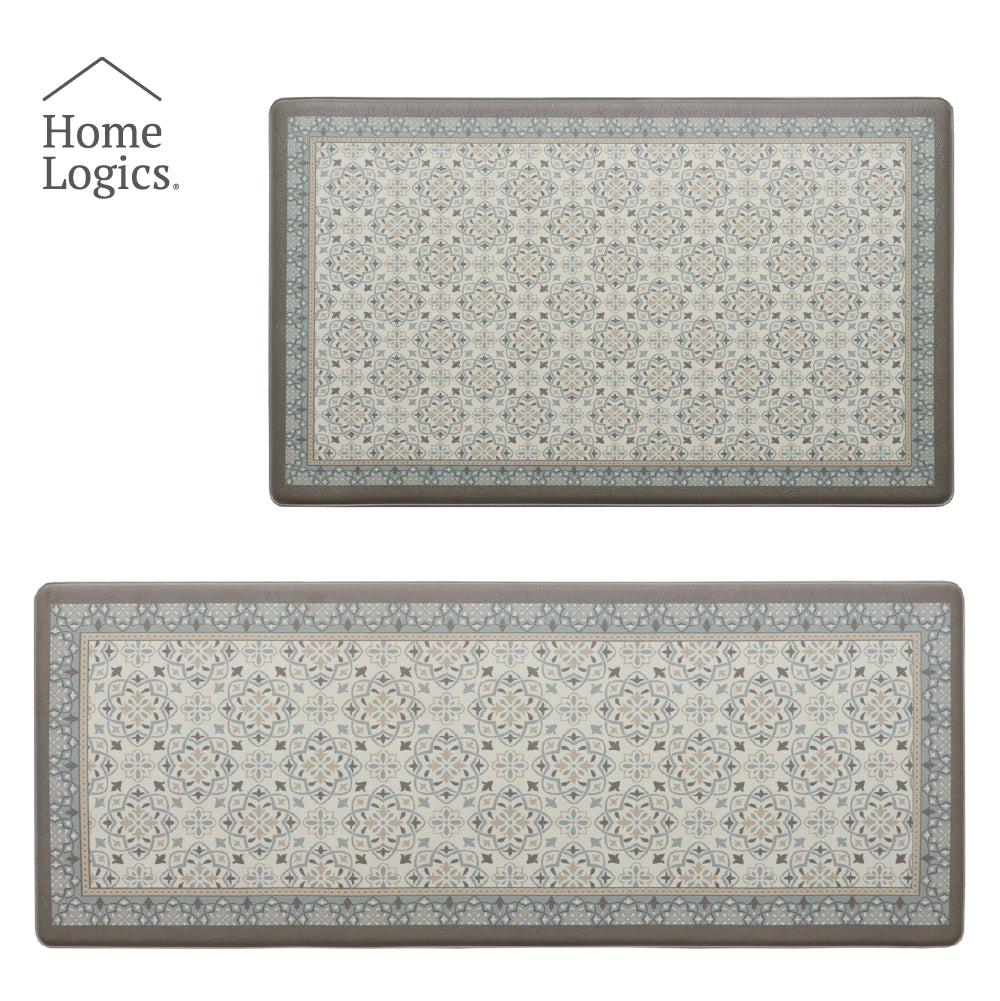 Set de 2 Alfombras Anti Fatiga Gris 12 mm Home Logics 1 un