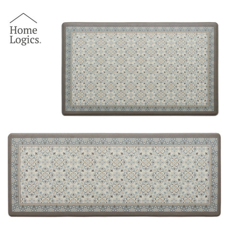 Set de 2 Alfombras Anti Fatiga Gris 12 mm Home Logics 1 un